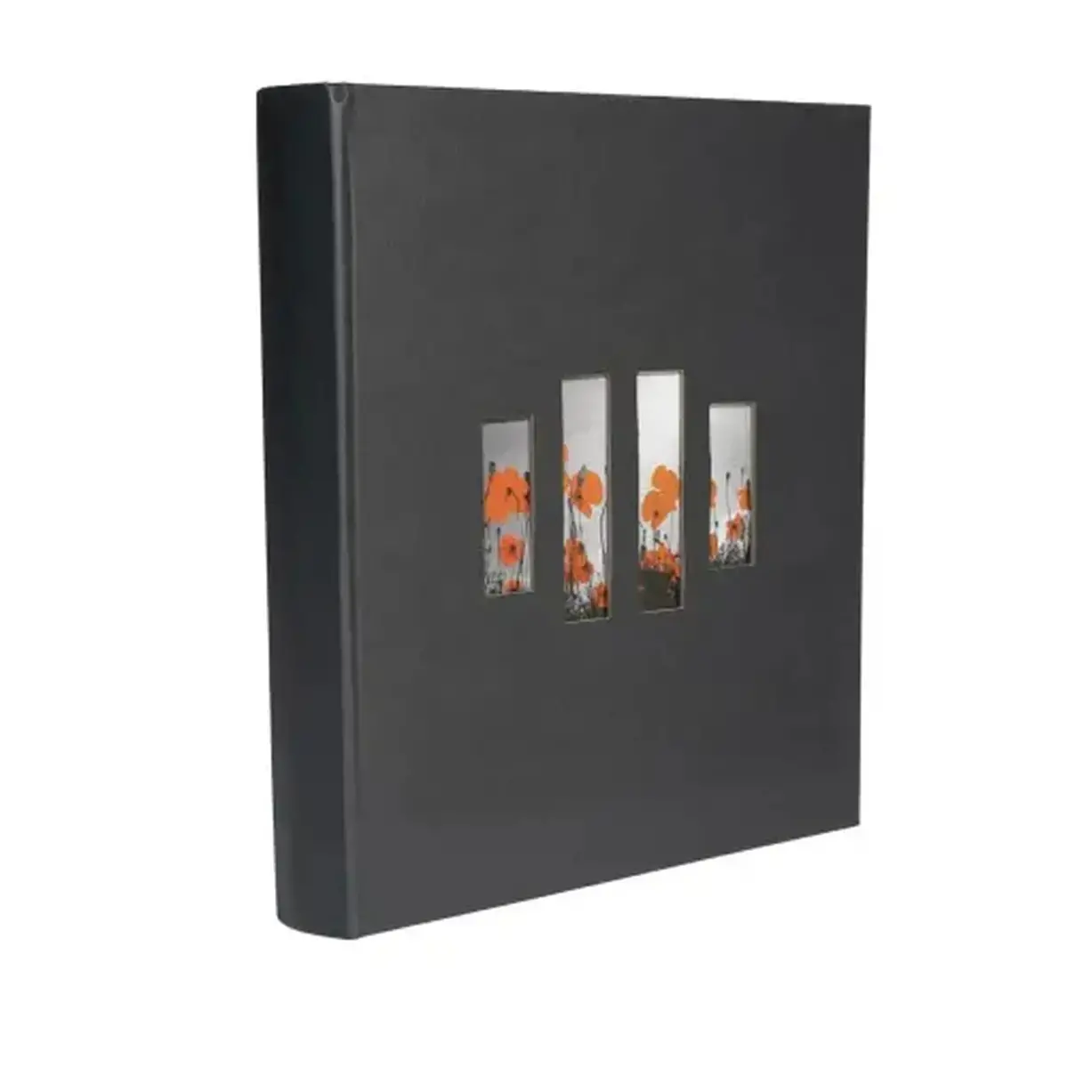 Album boek 60p zwart 29x32cm MILANO Zwart 