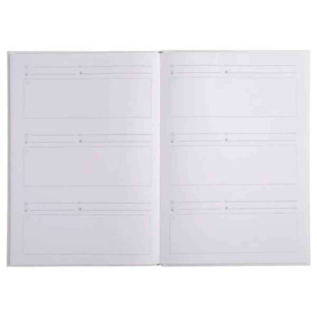 Bedankboek - A4 - 96 pagina's - Wit - Exacompta