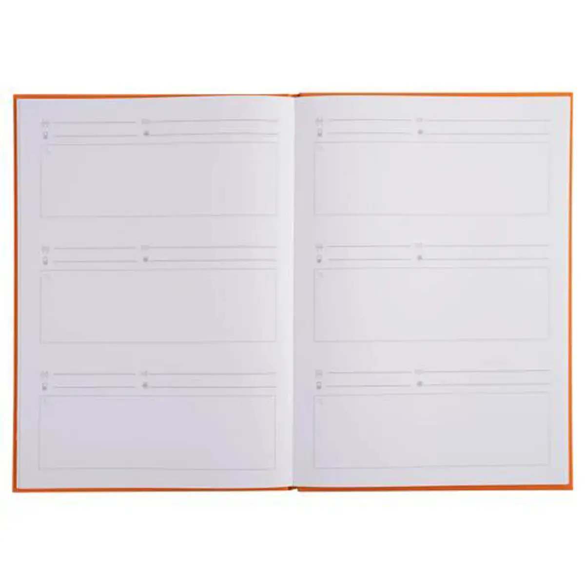 DANKBOEK 96P.297X210.ORANJE