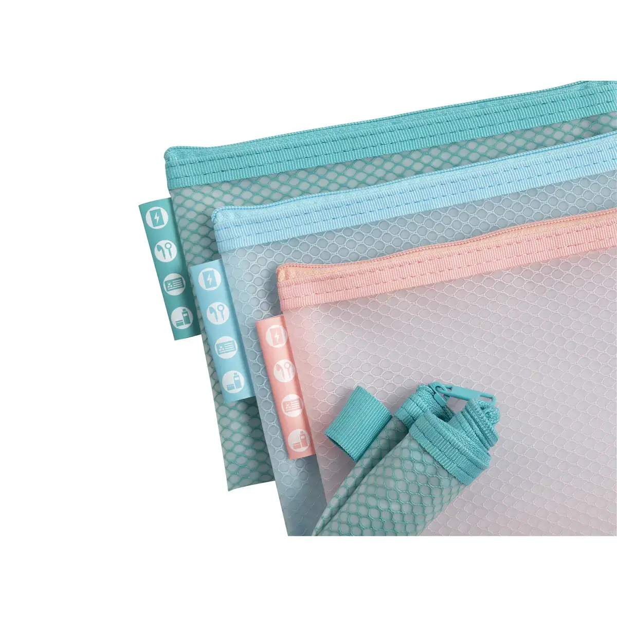 EVA ritstas A6 Pastel chroom assorti - Exacompta 