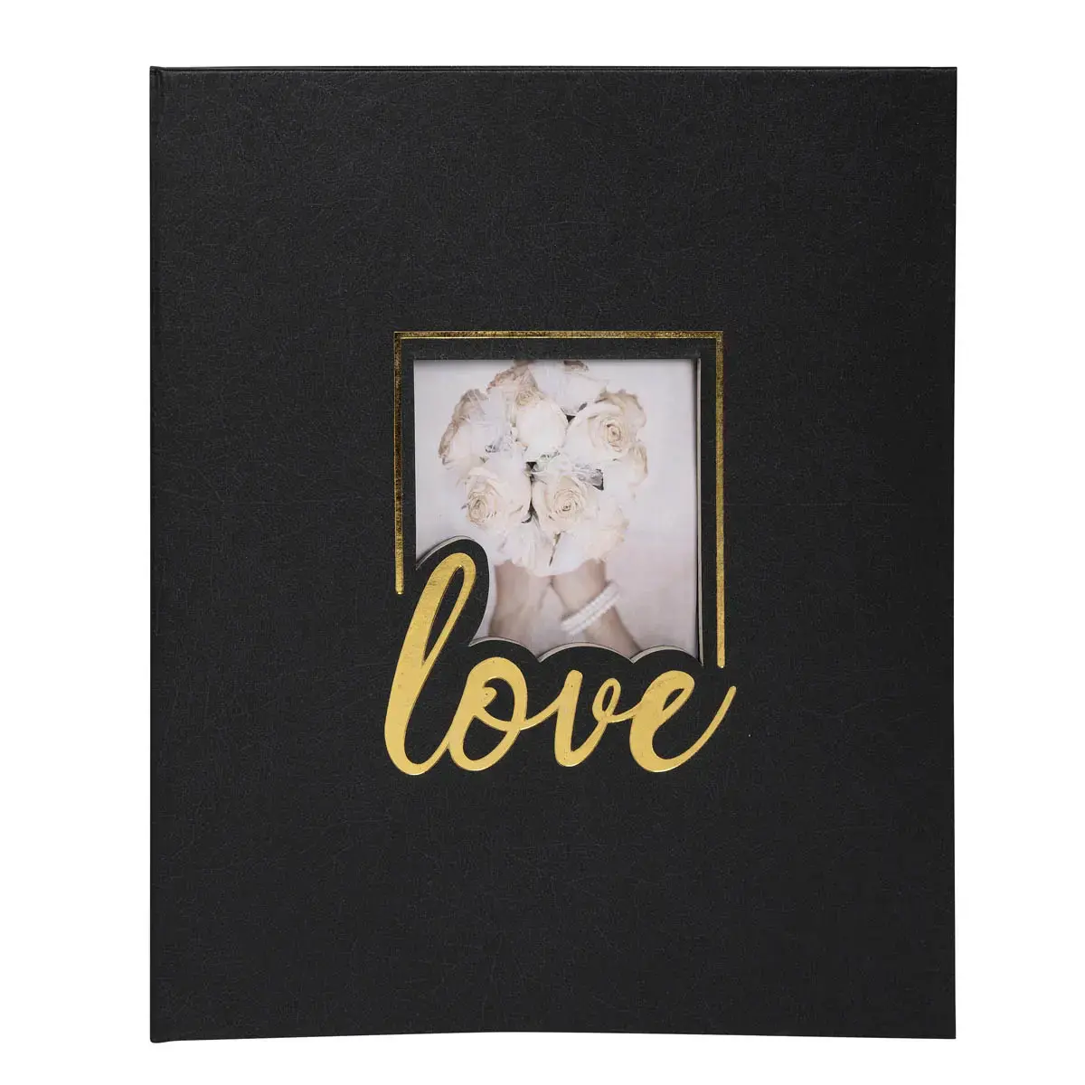 Boekalbum LOVE - 60 pagina's - 29 x 32 cm - Zwart - Exacompta