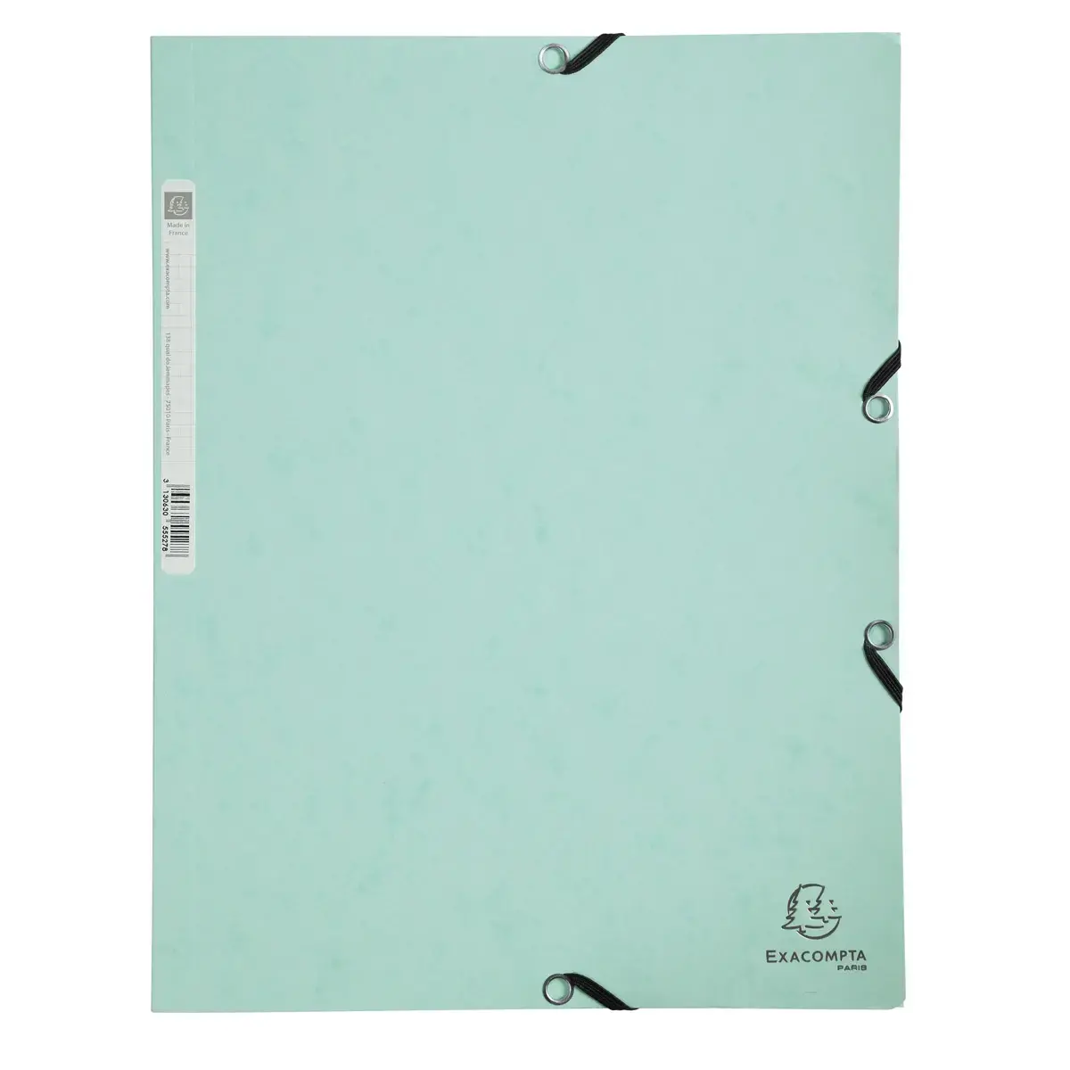 Elastomap glanskart.3klep AQUAREL groen