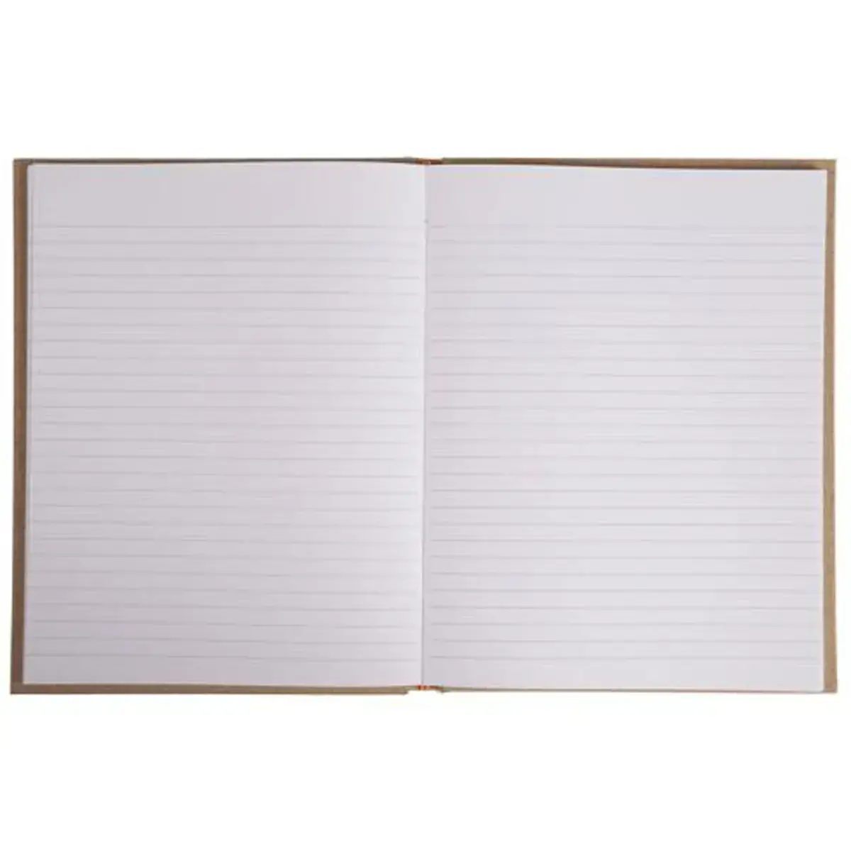 Gelijnd Natuur Notitieboek - 22 x 17 cm - 192 pagina's - Bruin - FSC® - Exacompta