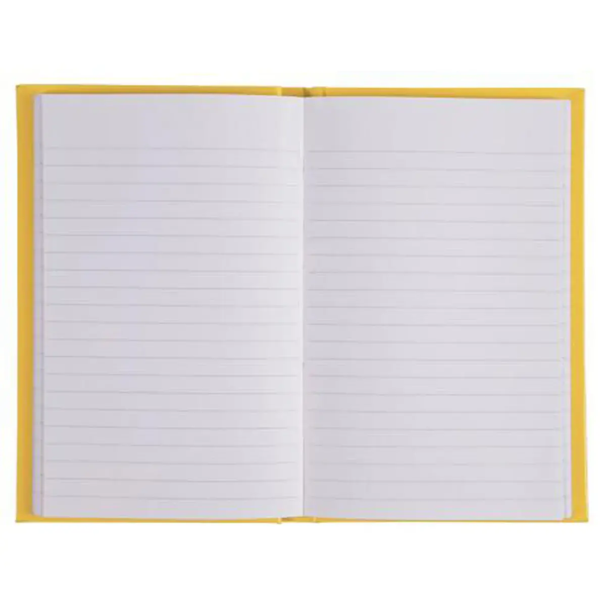 Gelijnd notitieboekje - 17 x 11 cm - 192 pagina's - Geel - Exacompta
