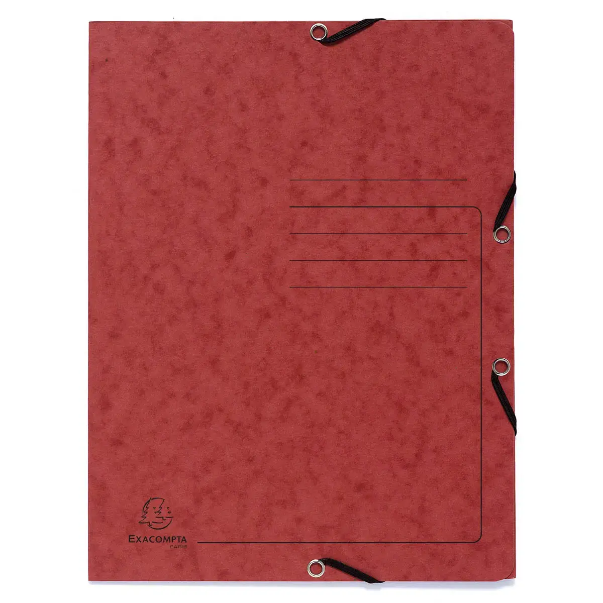 Elastomap3 klep. gedruckt 355g rood