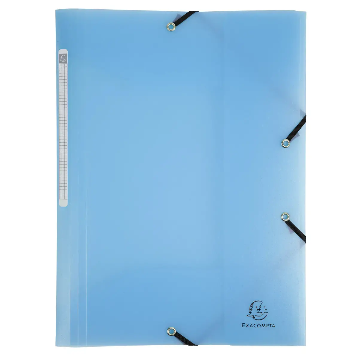 Elastomap 3kl PP A4 Chrom Pastel Blauw 
