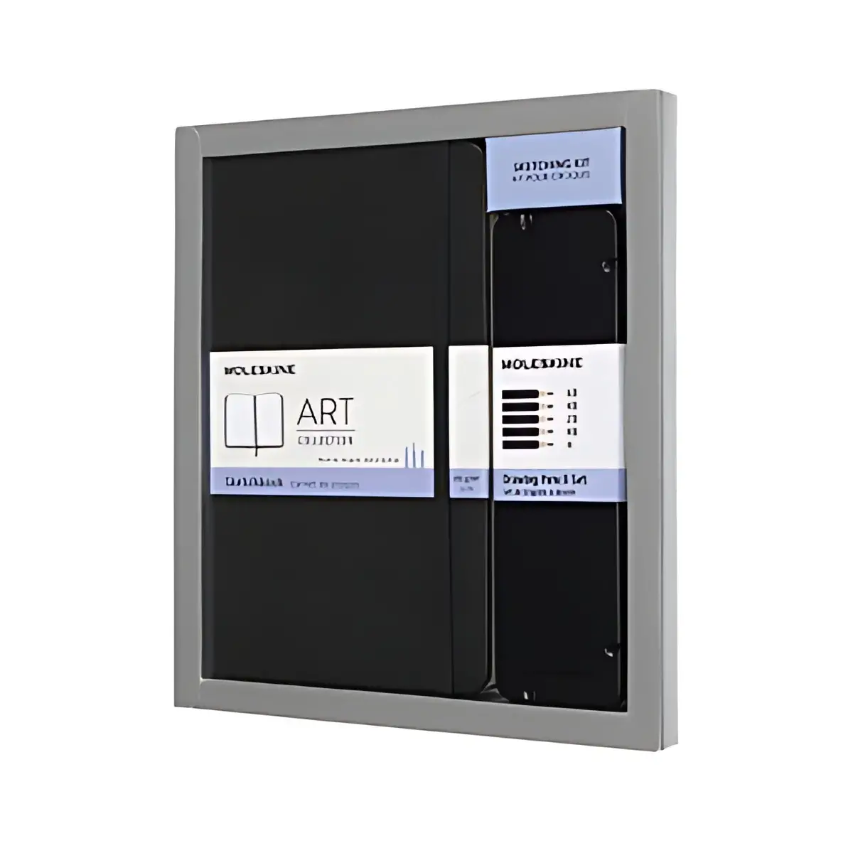 MOLESKINE Schetsset, schetsboek L/A5 + 5 tekenpotloden