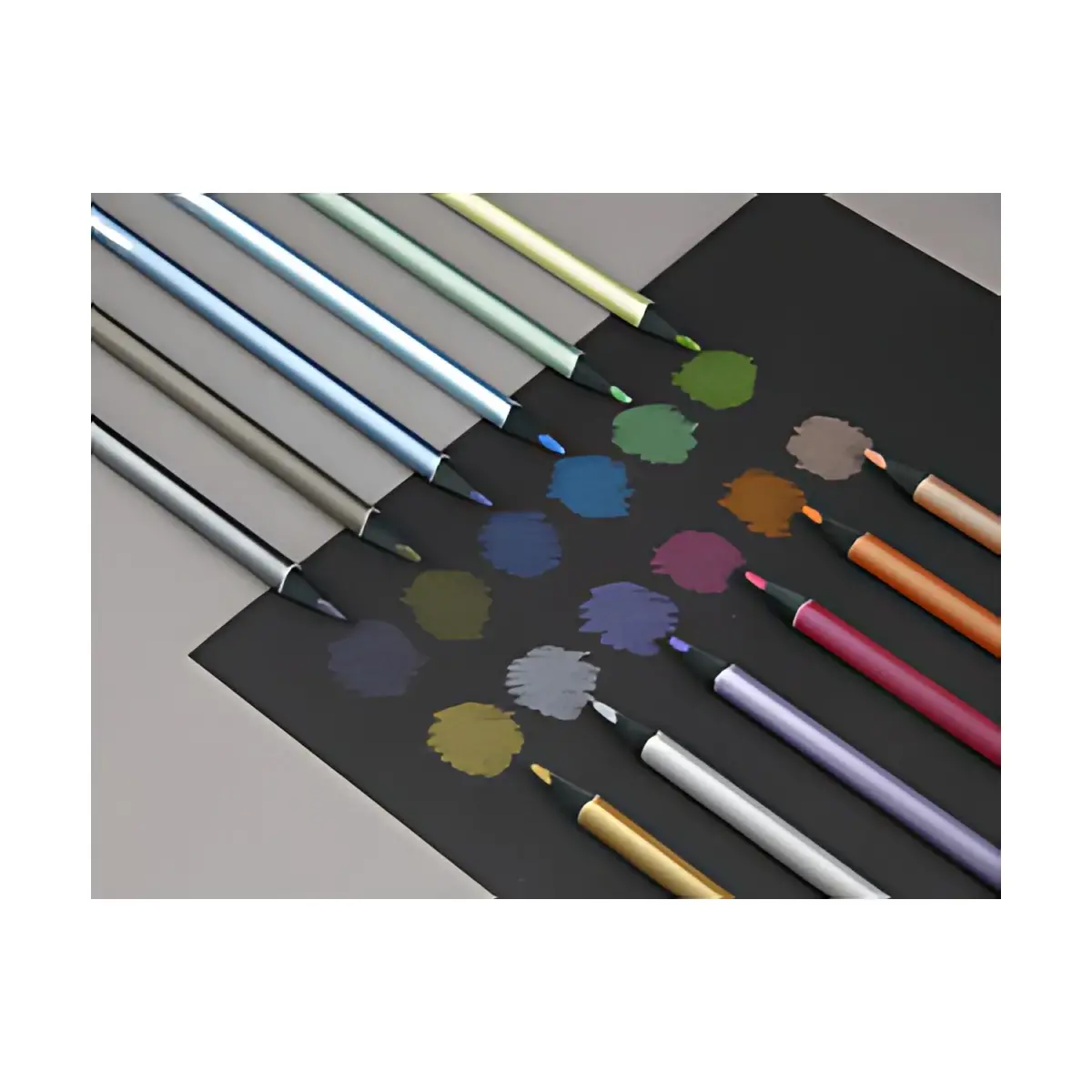 Kores Kleurpotlood 'Kolores Metallic Style', etui van 12