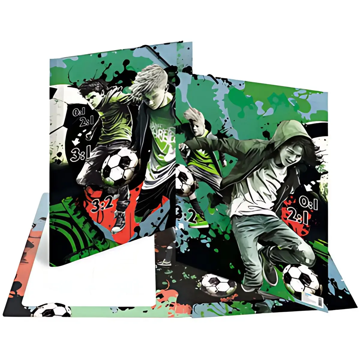 Street Soccer elastische hemd - karton - A3 - Herma