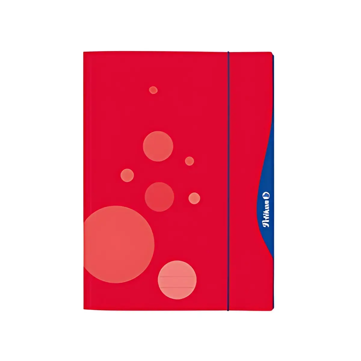 Pelikan map met klep 'quick open', A3, rood 