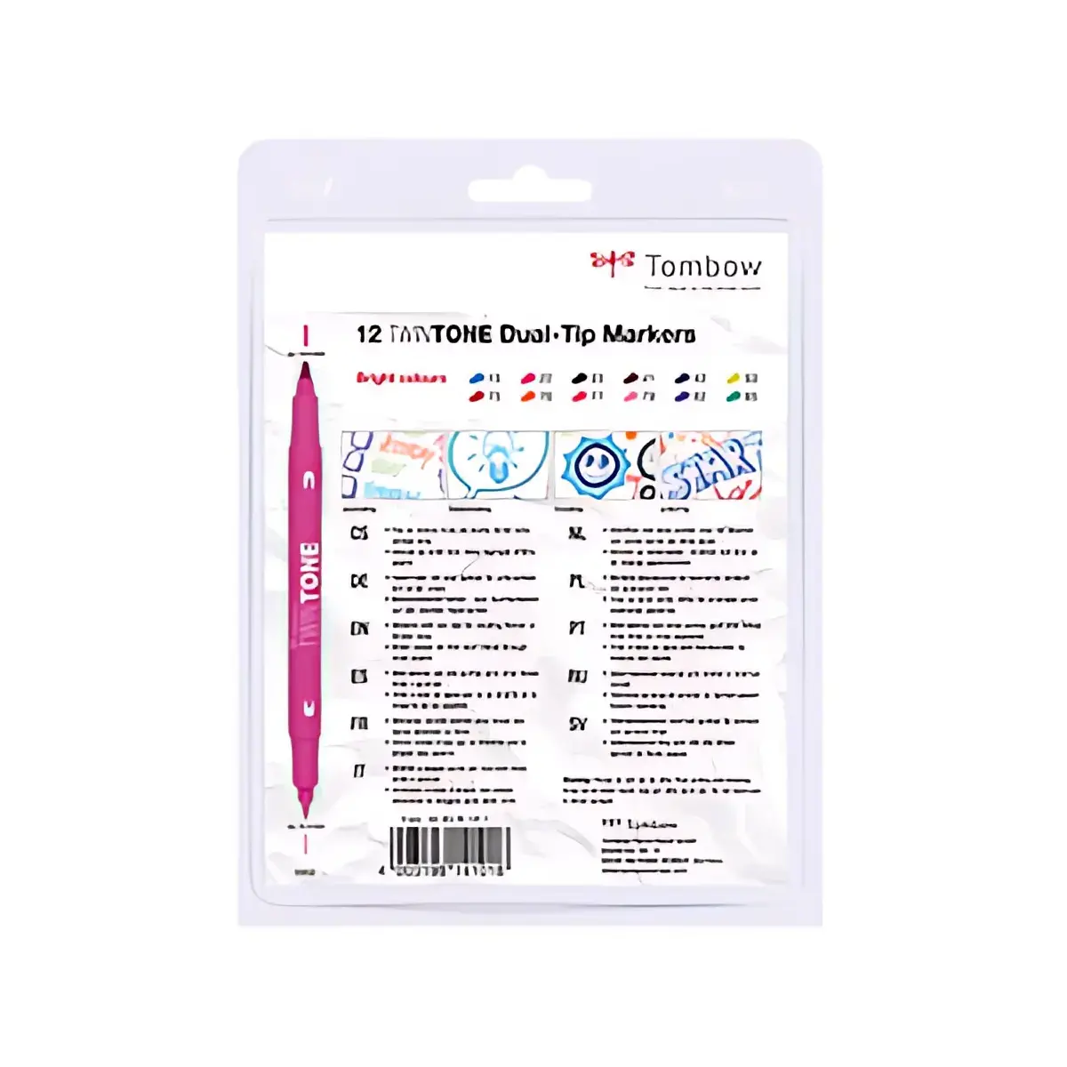 Tombow Dubbelzijdige stift 'TwinTone' Heldere Kleuren