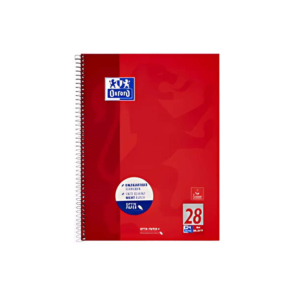 Spiraalschrift - A4+ - geruit - 160 pagina's - Oxford