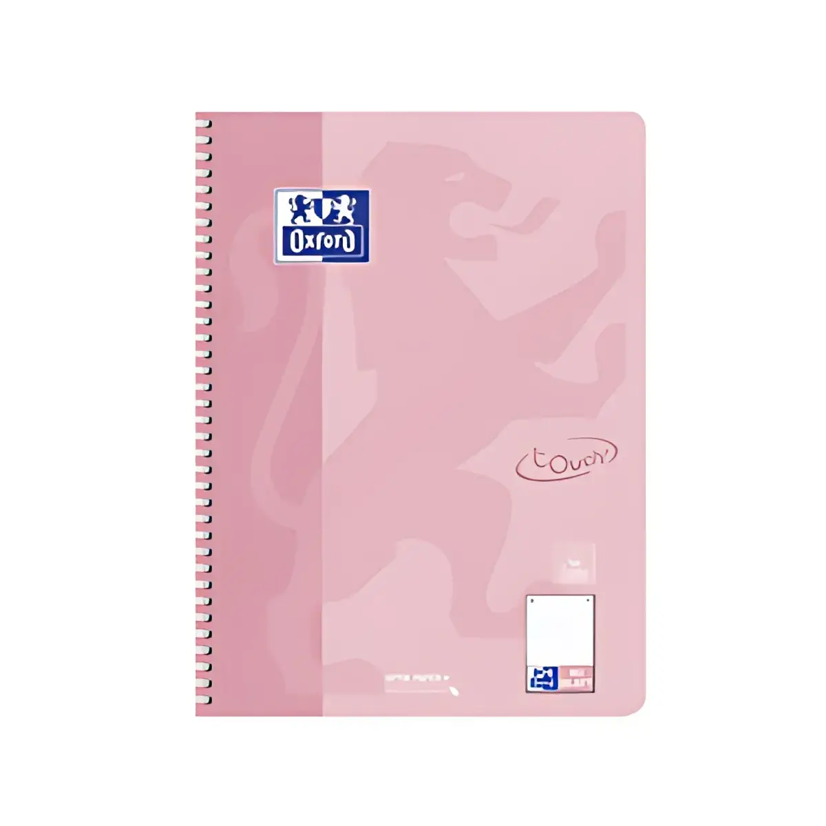 Cahier Touch pastel - A4 - gelijnd - Oxford