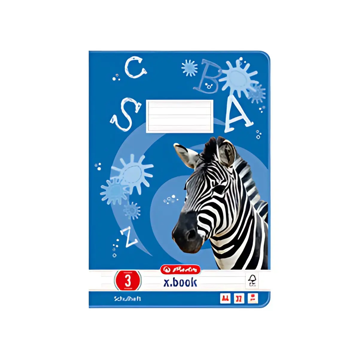 Cahier x.book - A4 - lijntype 3 / gelinieerd - Herlitz
