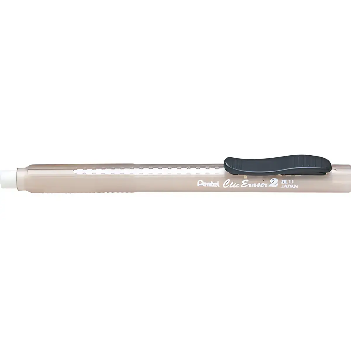 Pentel Stylo-gom ClicEraser2 ZE11T, zwart-transparant