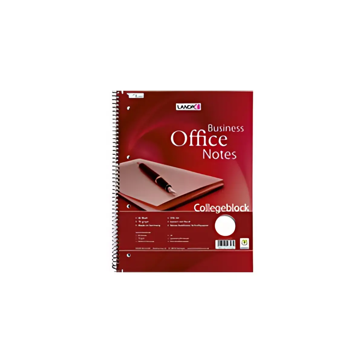 LANDR&Eacute; Notitieboek 'Business Office Notes', formaat A5, geruit 