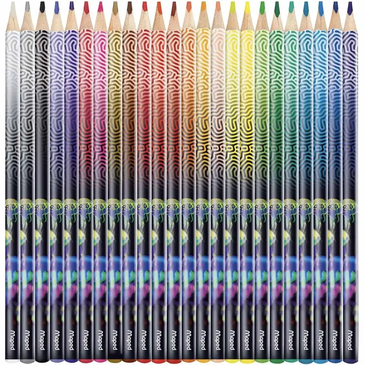 MAPED Kleurpotlood DEEPSEA PARADISE, kartonnen etui van 24 stuks