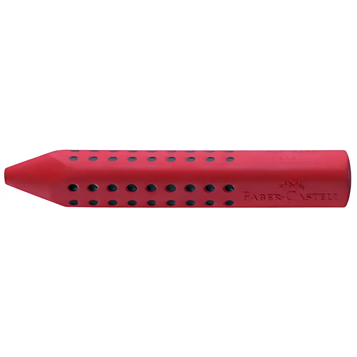 10 Gommen van kunststof GRIP 2001 - Rood/blauw - Faber-Castell