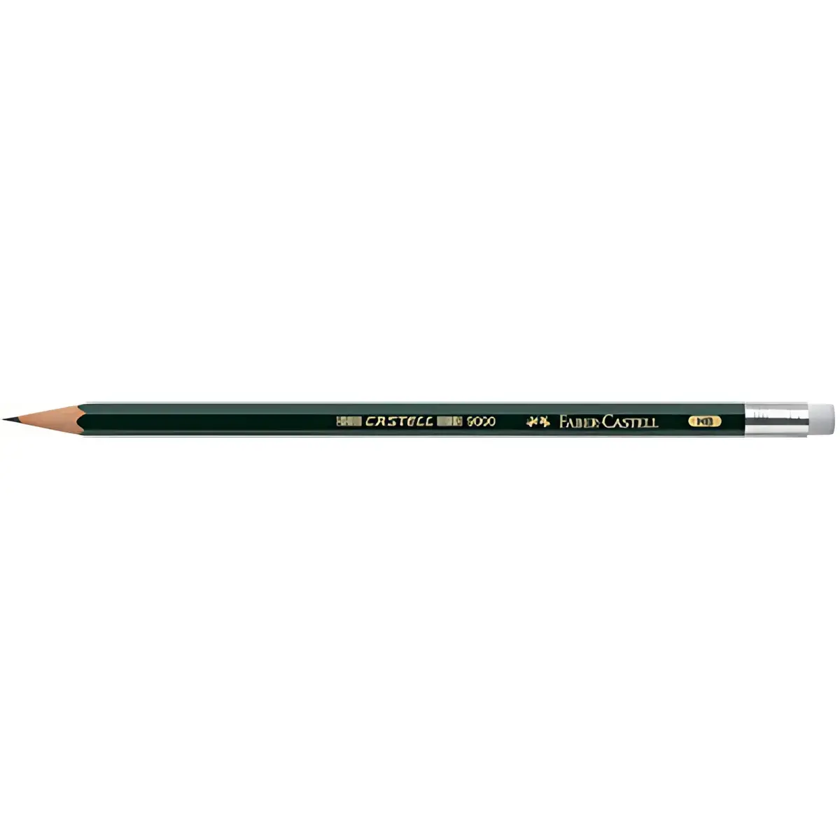 CASTELL 9000 potlood met gum - Faber-Castell 