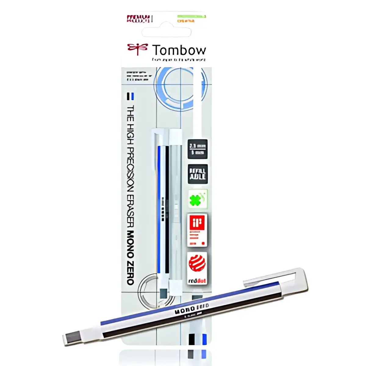 TOMBOW Gumpen 'MONO zero', schuine punt