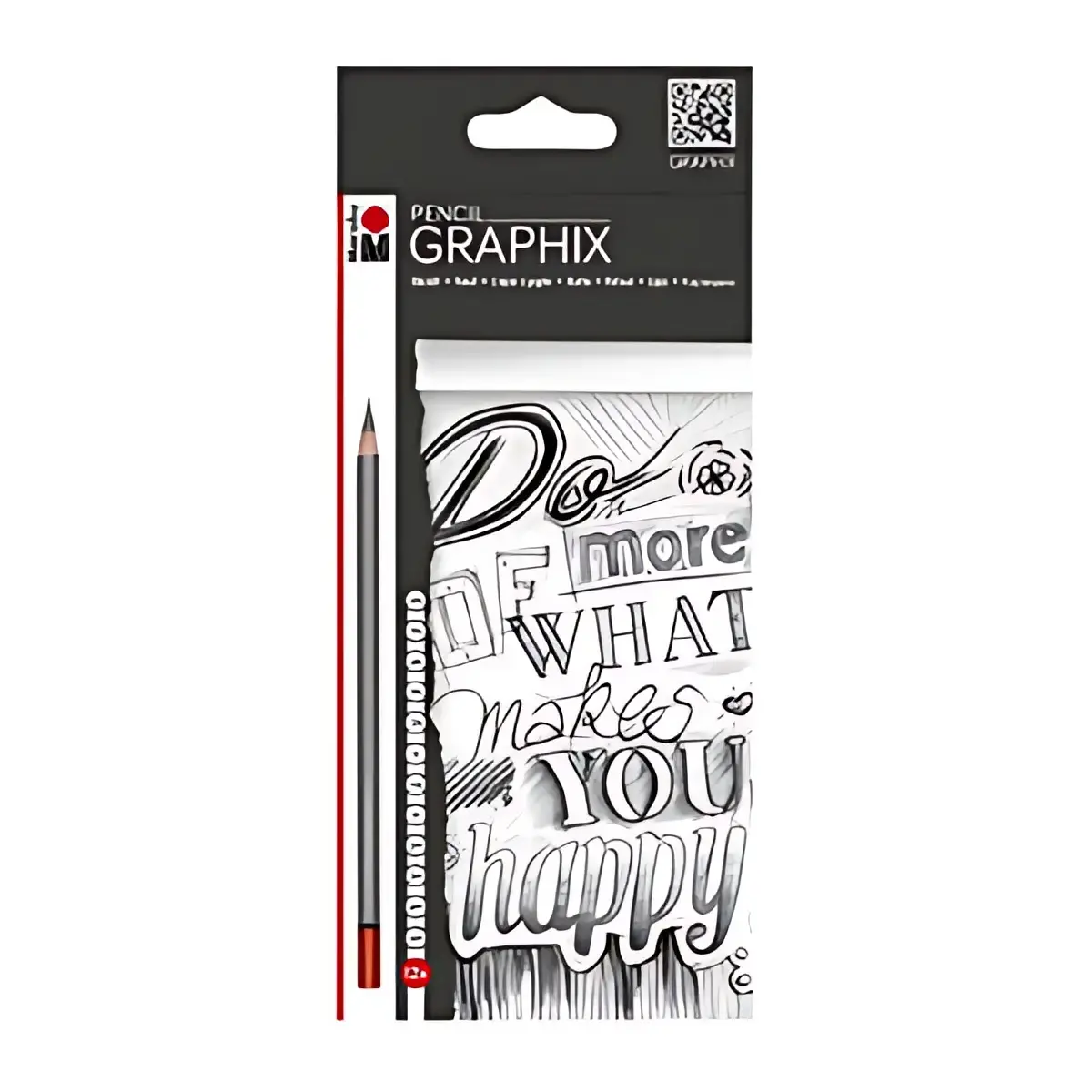 Marabu Potlood 'GRAPHIX', doosje van 12 stuks in karton,
