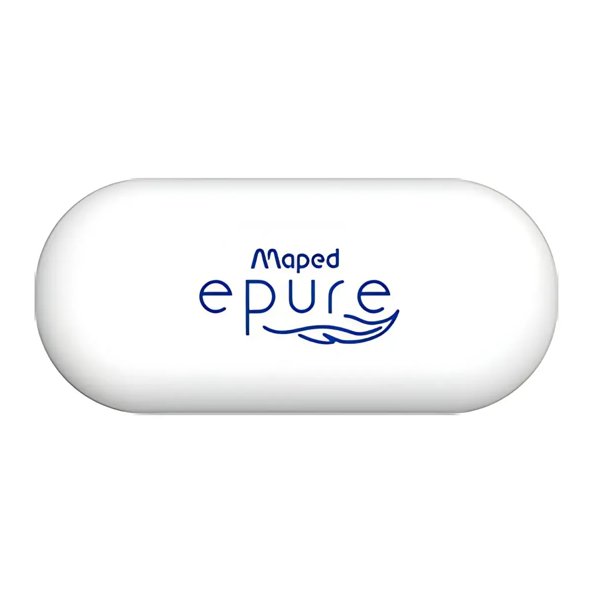 MAPED Plastic gom Epure, ovaal, wit