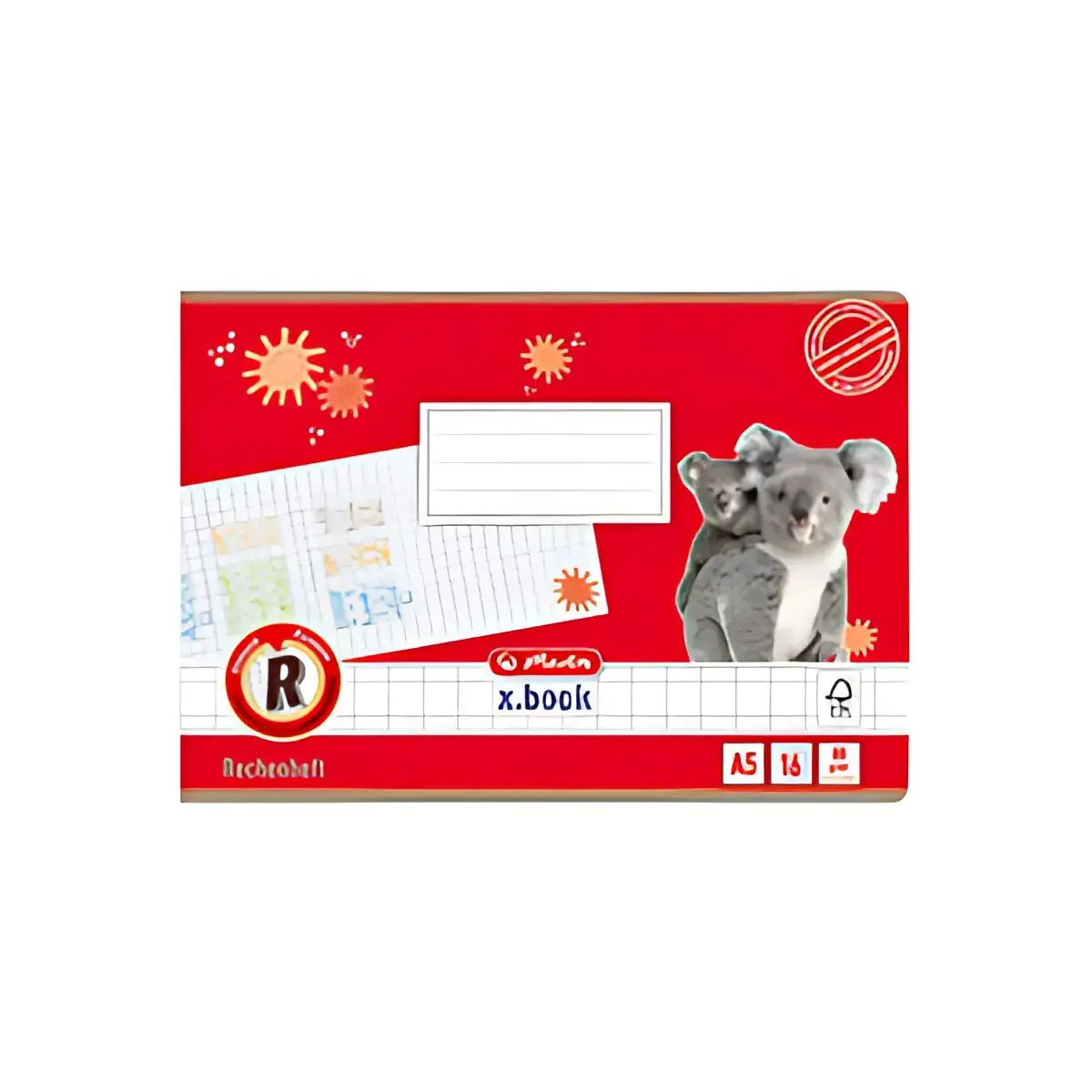 Rekenboek x.book - A5 liggend - Herlitz 