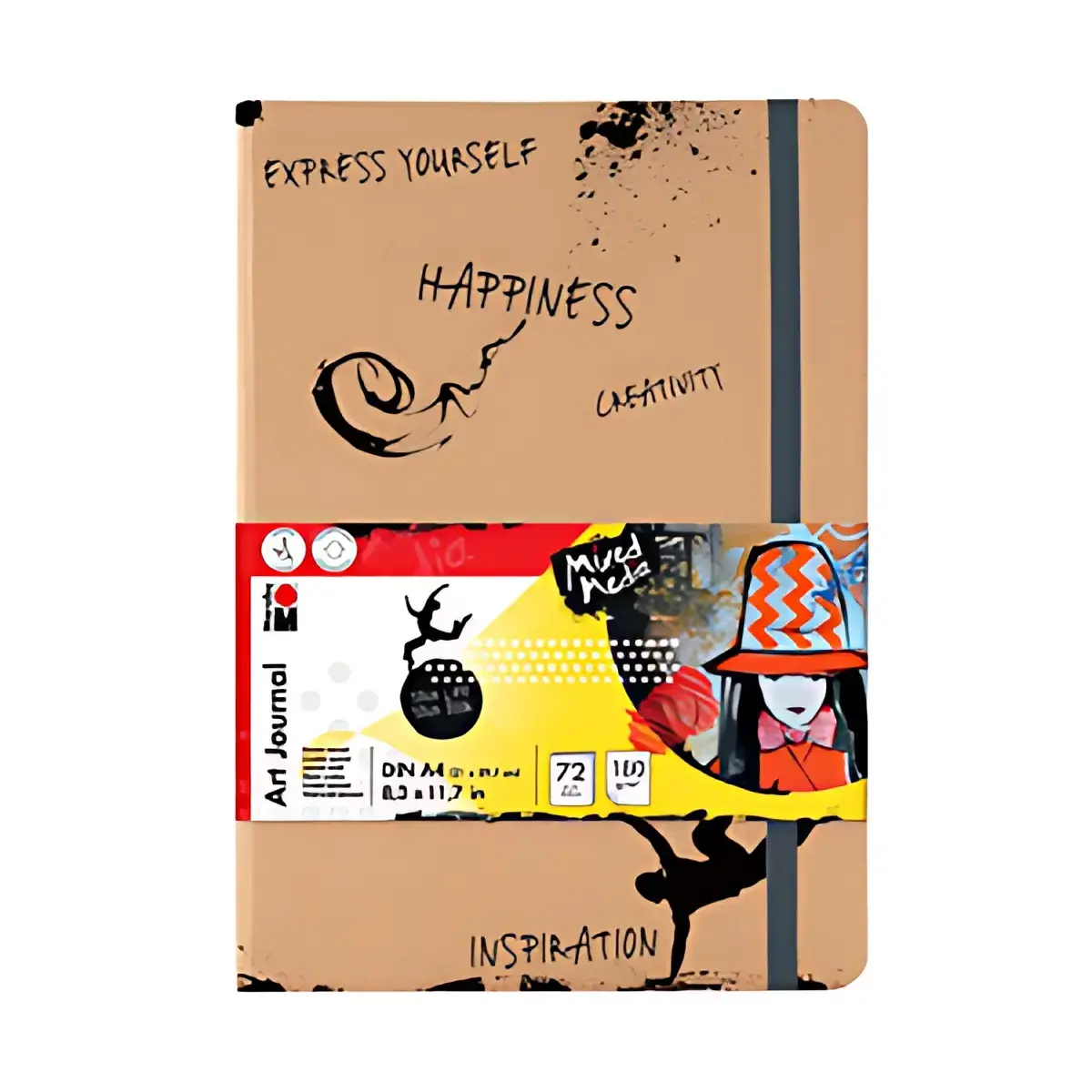 Marabu notitieboek 'Art Journal', A4, 180 g/m2 