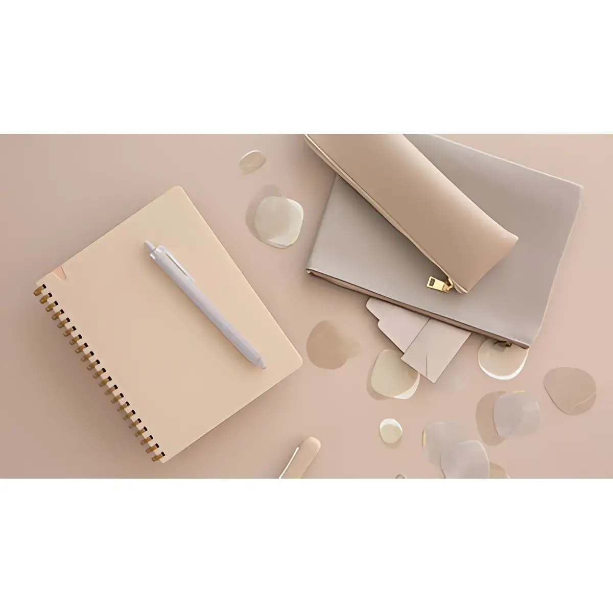 TOMBOW Balpen met terugtrekbare punt 'MONO graph Lite', wit