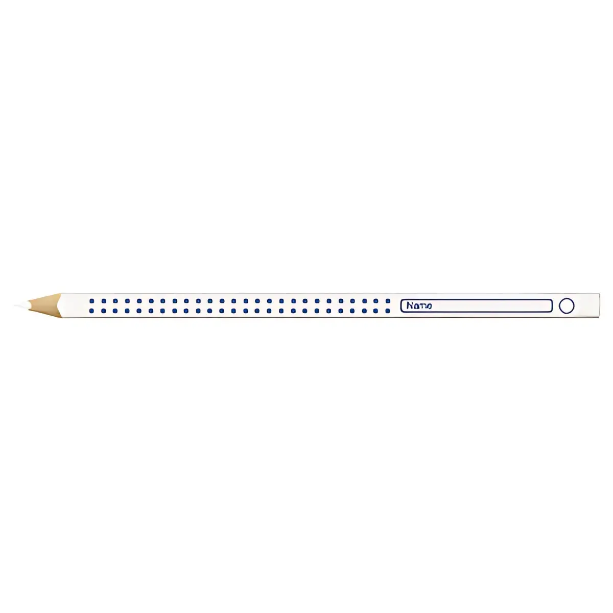 Witte GRIP potlood voor schrift en bord - Faber-Castell