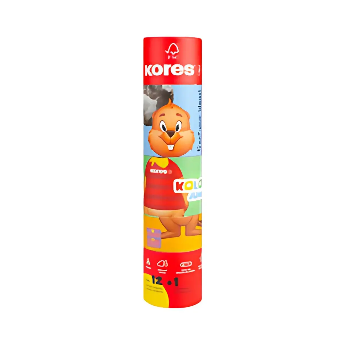 Kores Kleurpotlood 'Kolores JUMBO Twist & Turn', etui