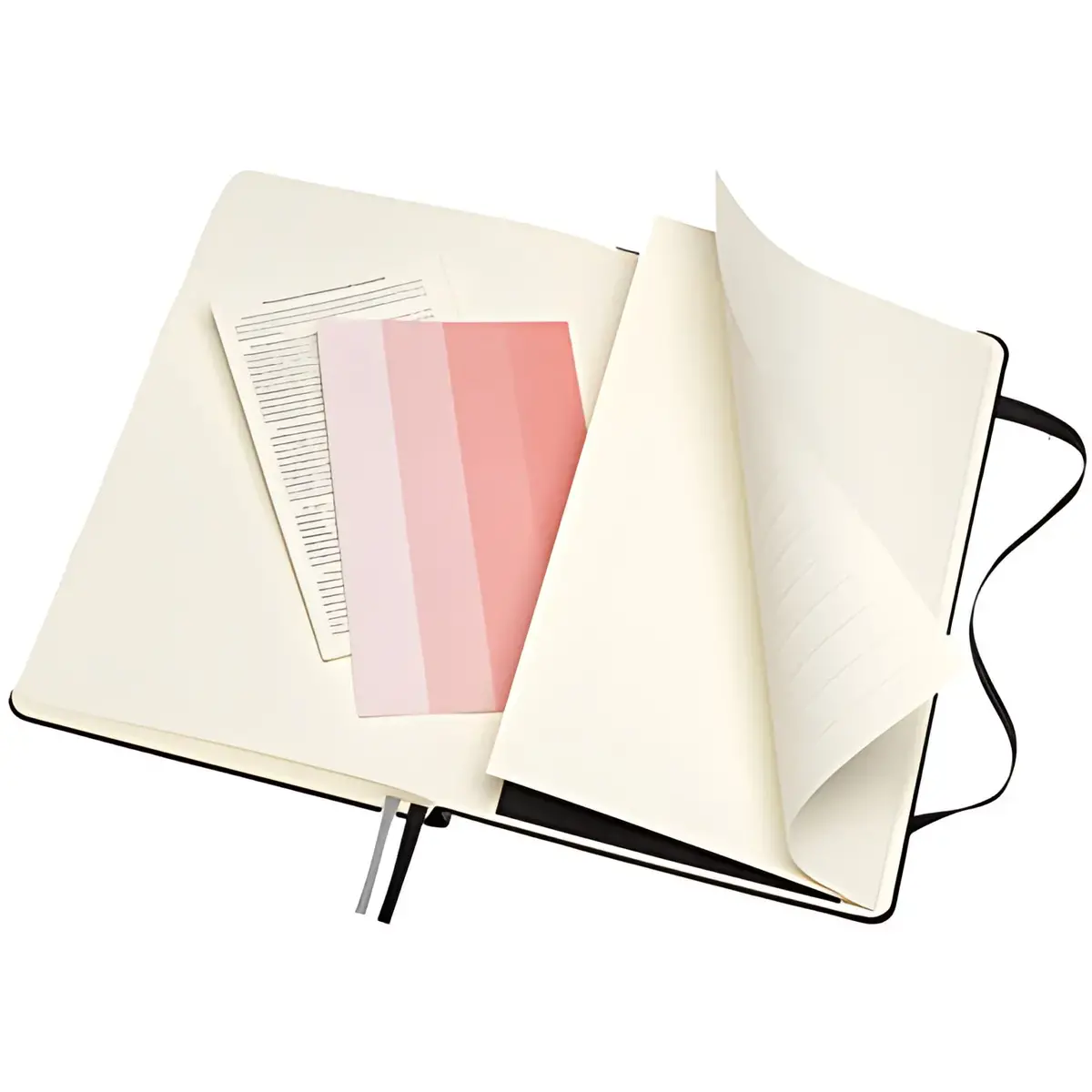 MOLESKINE Bullet Notebook schetsboek, L/A5, zwart 