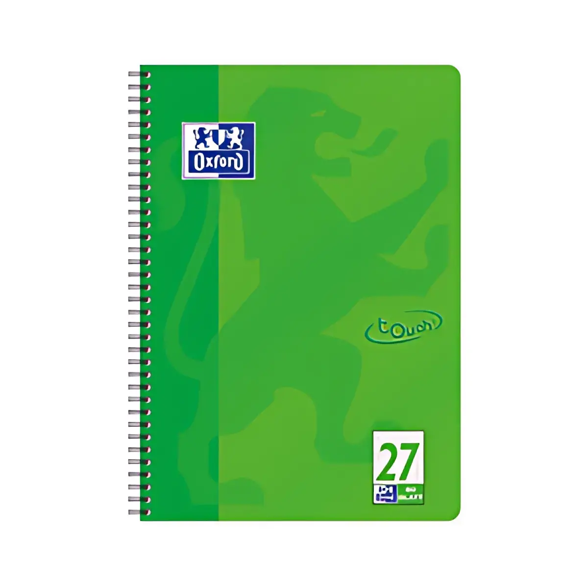 Schrift Touch - A4+ - gelijnd - 160 pagina's - Grasgroen - Oxford
