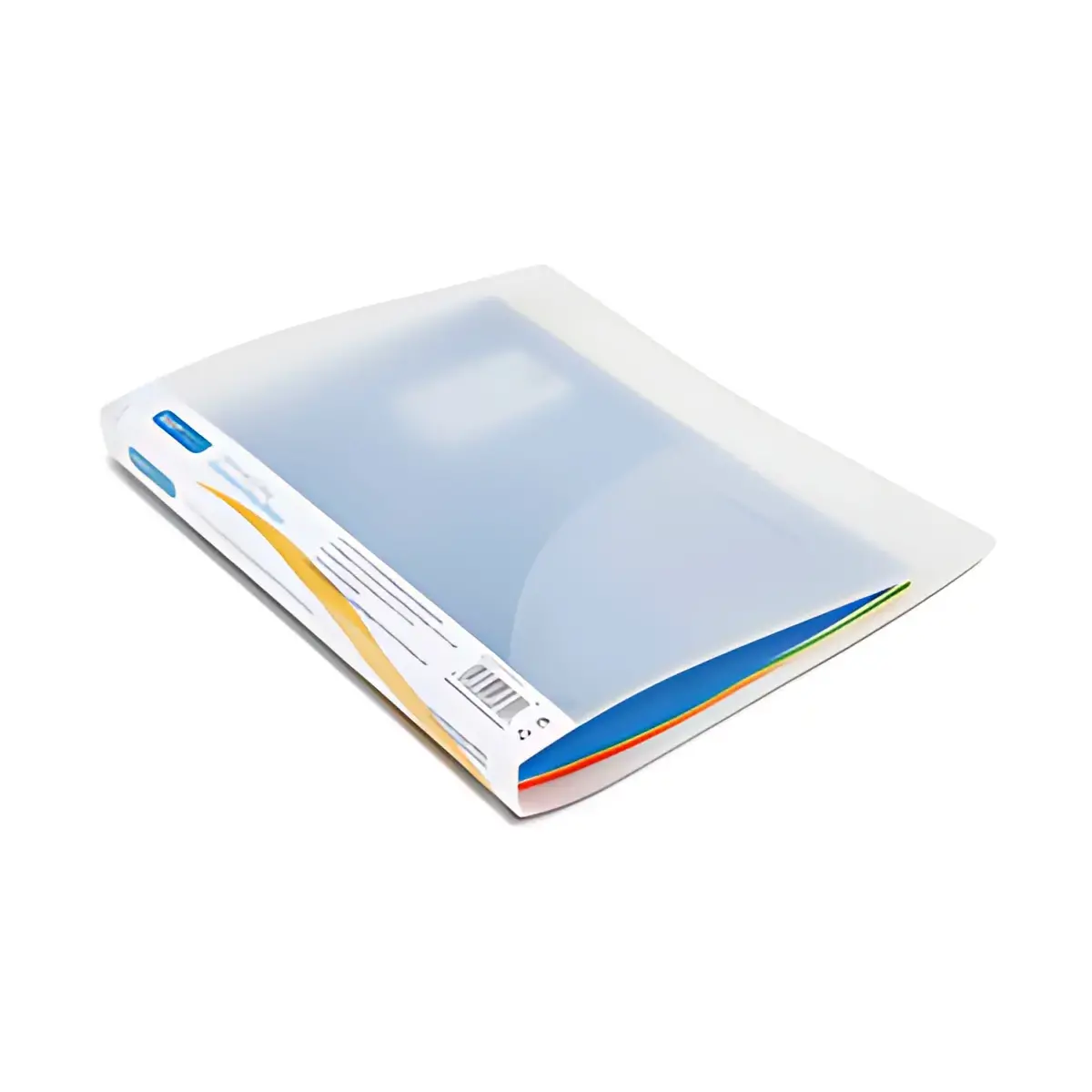 10 RAPESCO ringmappen, 15 mm, A4, 2 ringen, assorti