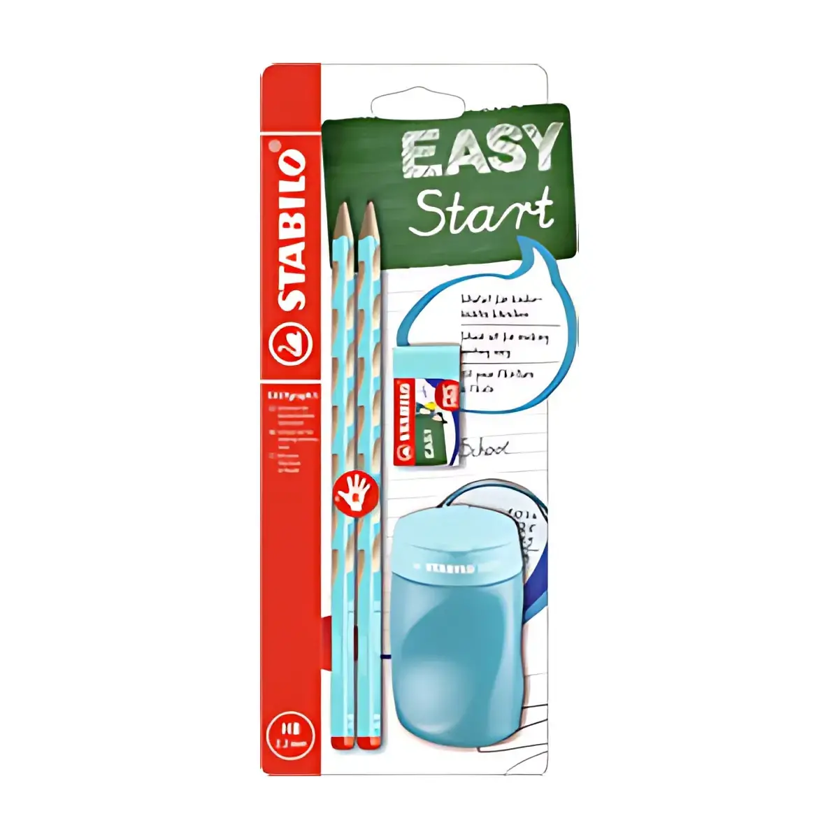STABILO School schrijfsysteem EASYgraph 'S', rechtshandig, blauw