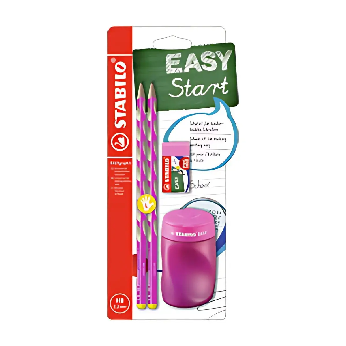 STABILO School schrijfsysteem EASYgraph 'S', linkshandig, roze