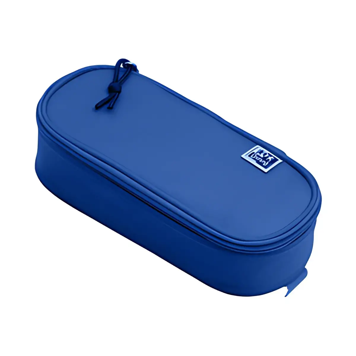 Oxford Etui, polyester, ovaal, blauw 