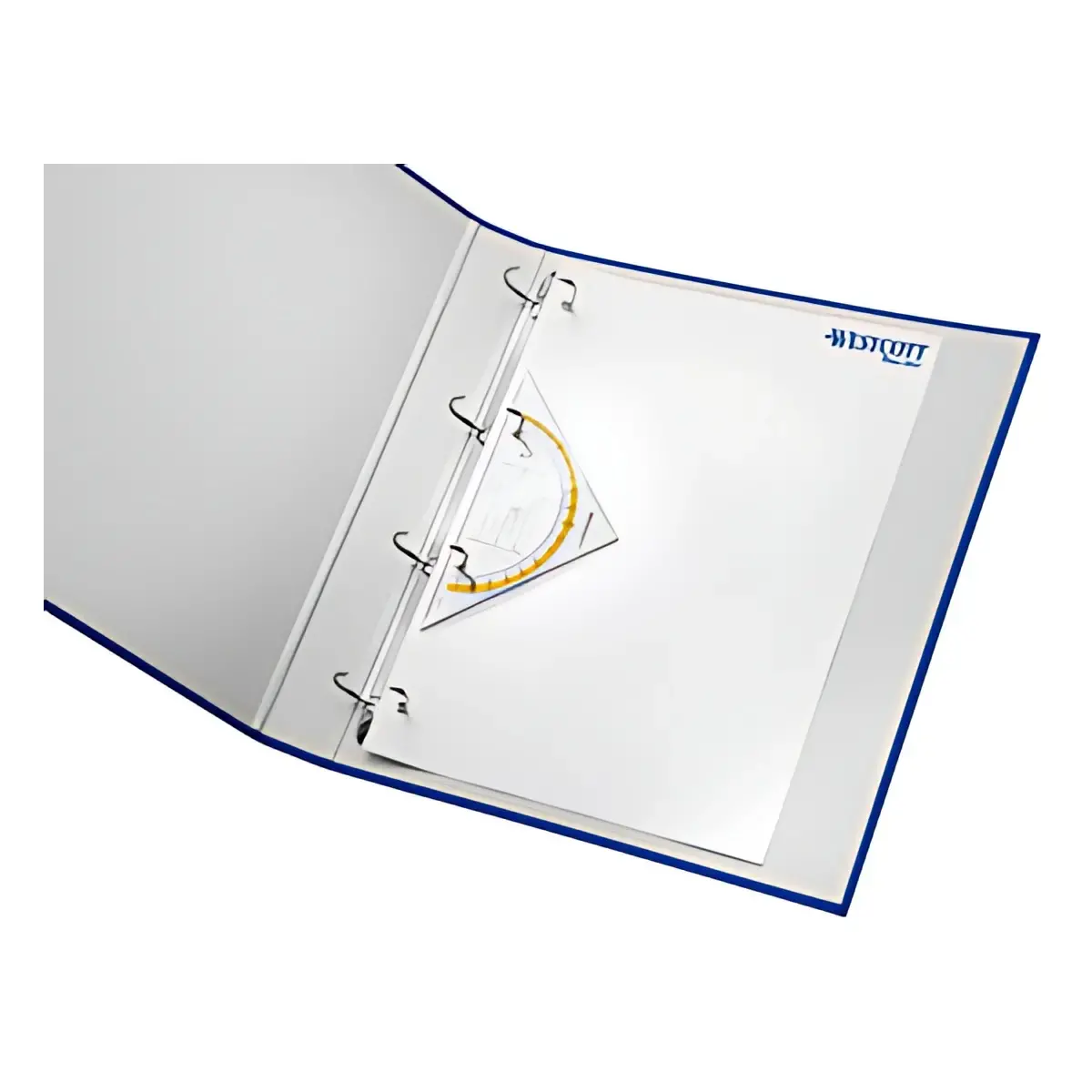 WESTCOTT Geometrische driehoek met perforaties voor ringmap 