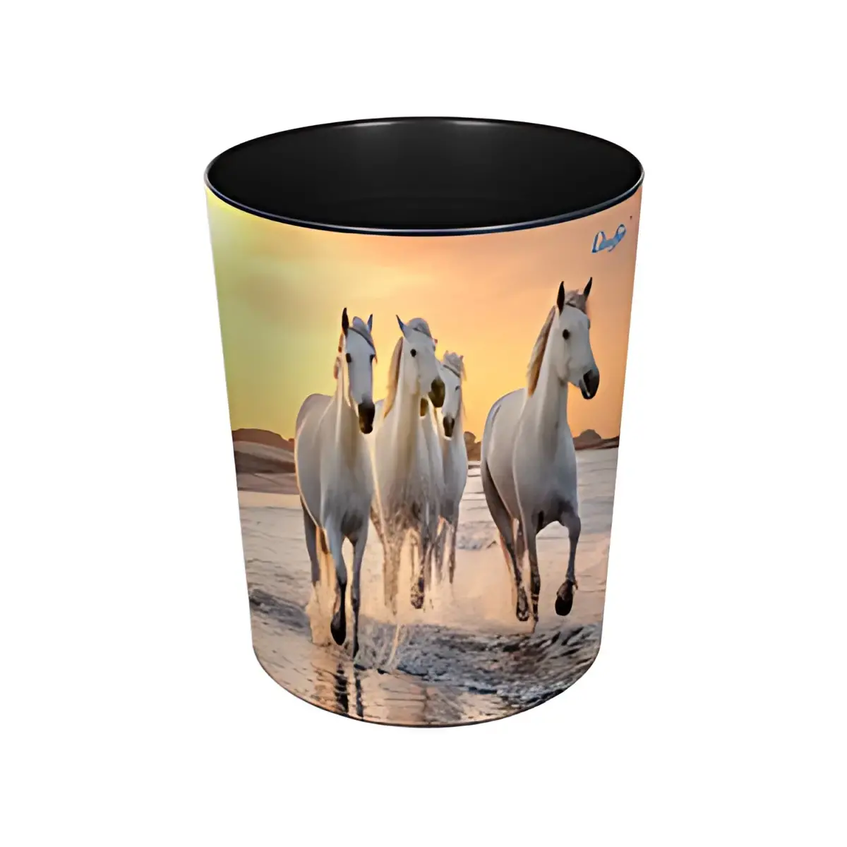 Läufer Prullenbak Paarden op het strand