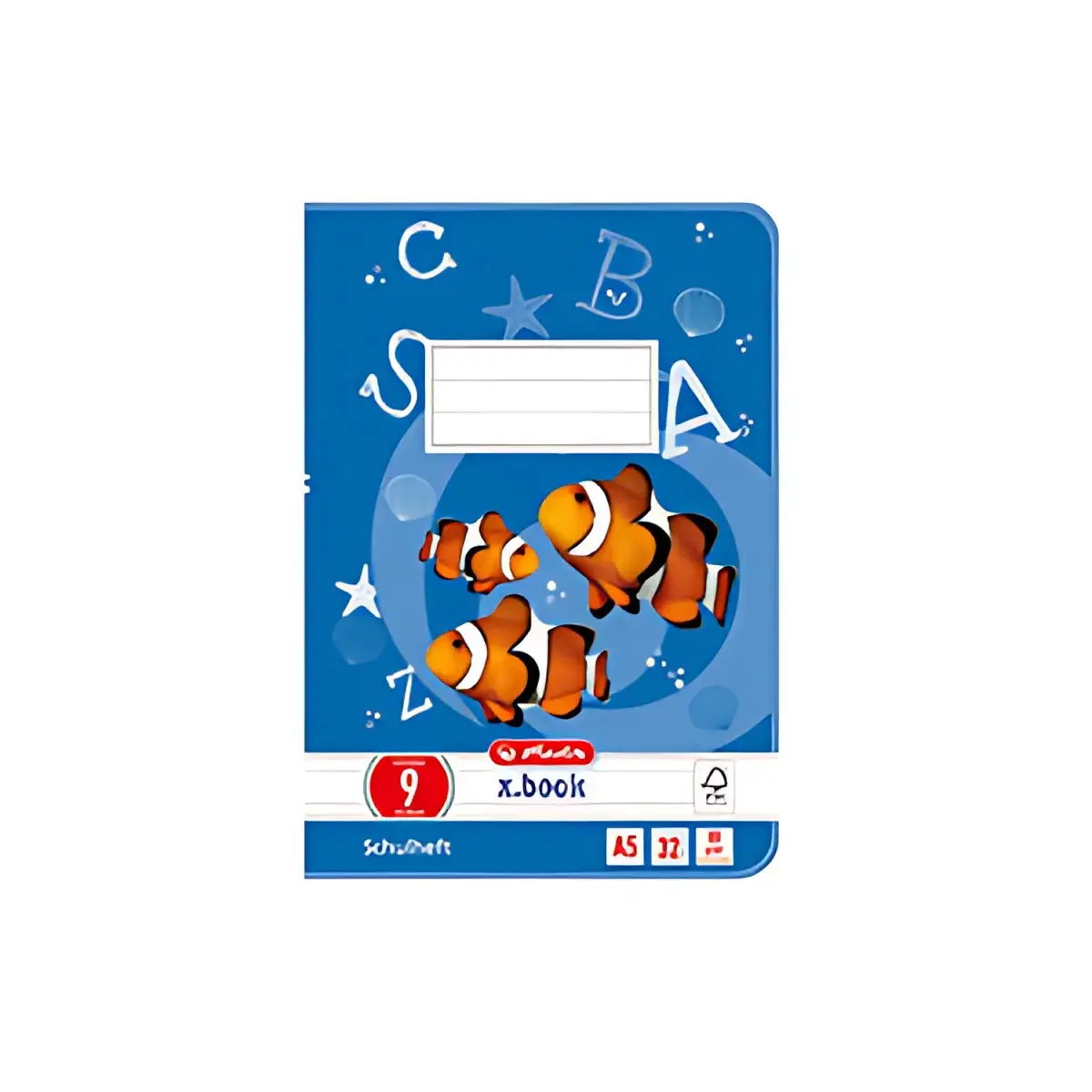 HERLITZ Schoolschrift x.book, A5, lijntype 9