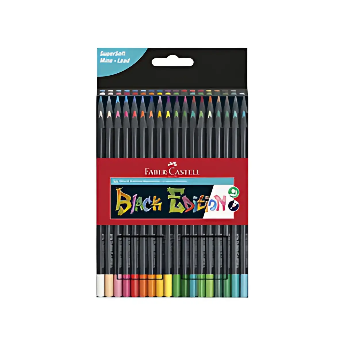 Kleurpotlood Black Edition - etui van 36 - Faber-Castell