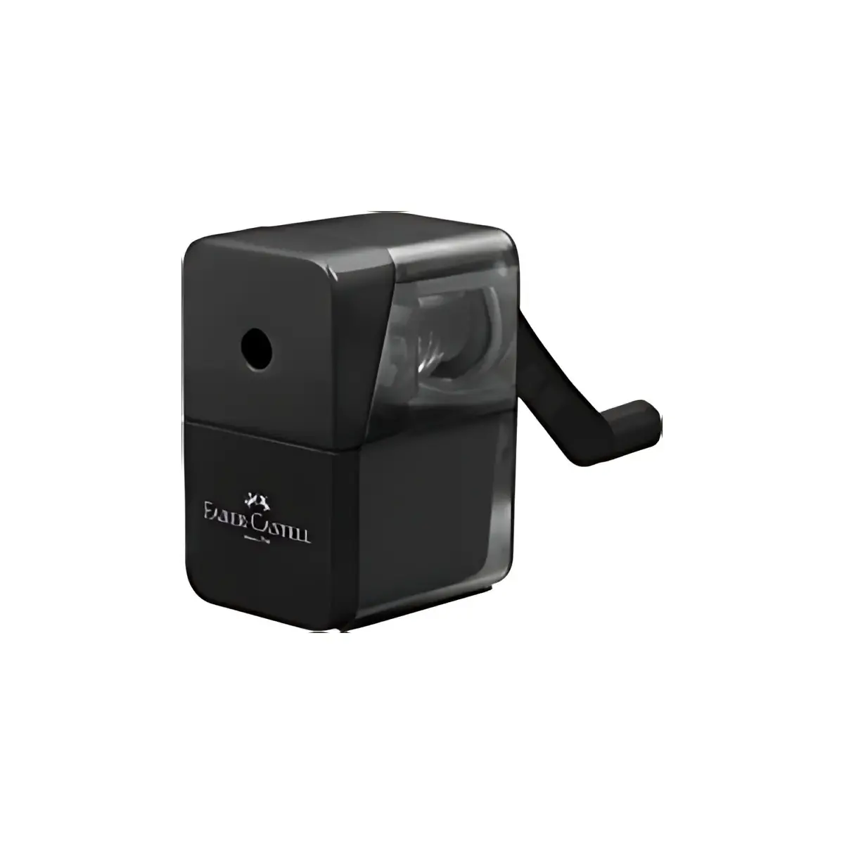 FABER-CASTELL Puntenslijper, handmatig, 1 gat, zwart 
