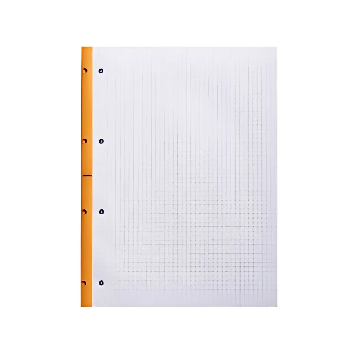 RHODIA Schrijfblok, A4-formaat, geruit, oranje, set van 3