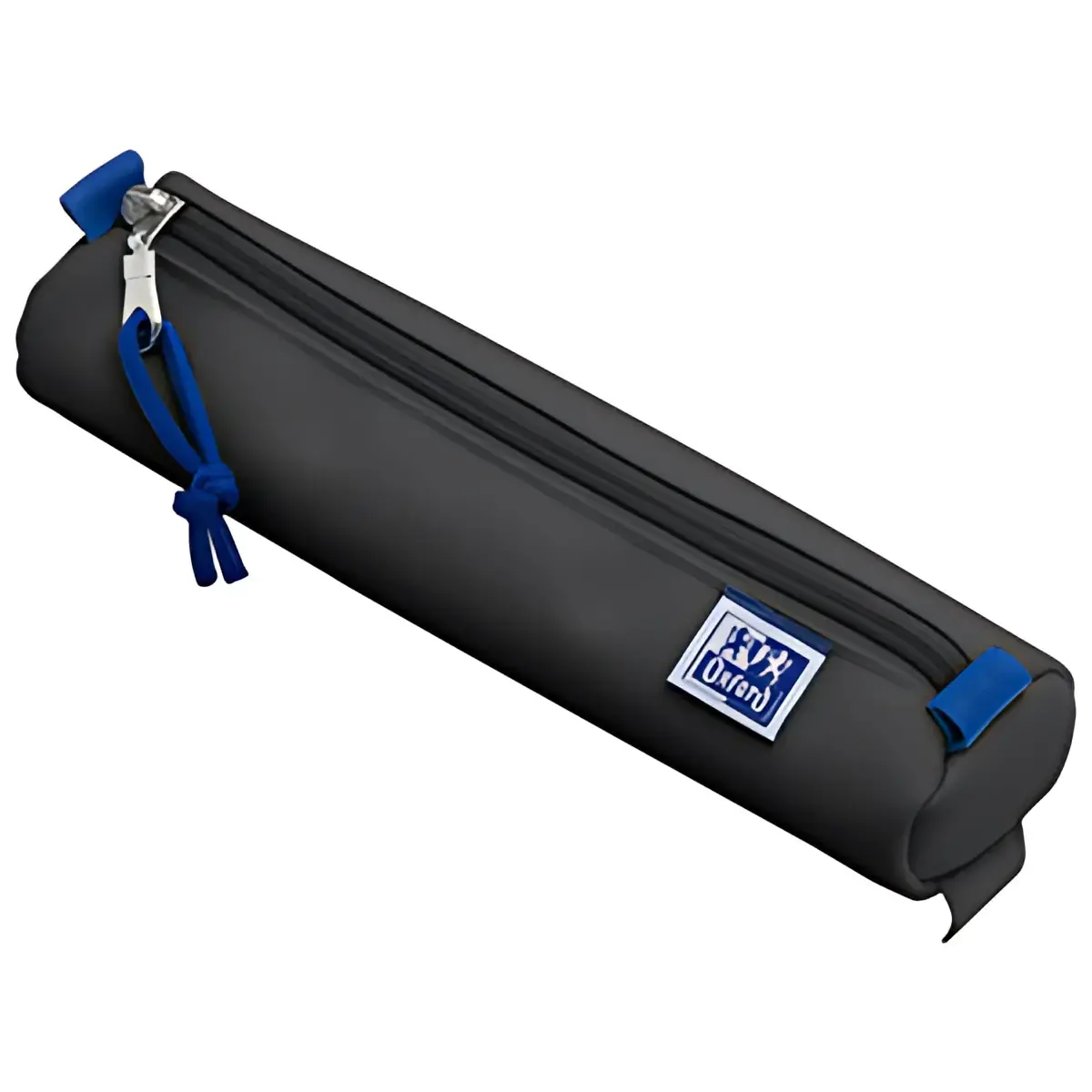 Etui - polyester - rond - klein - Zwart - Oxford 