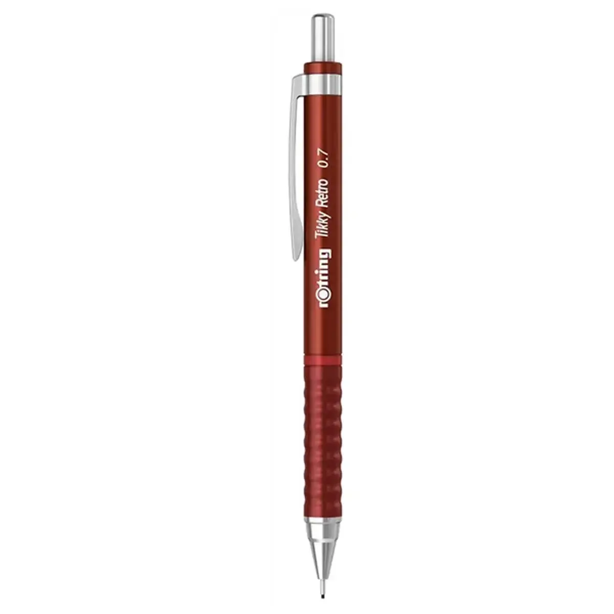 ROTRING Tikky Retro potloodhouder, 0,7 mm, rood