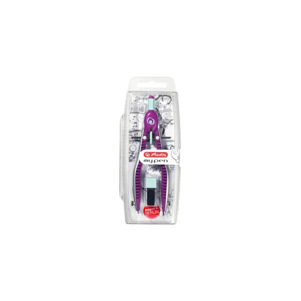 HERLITZ Passer met snelle instelling my.pen, lila/munt 