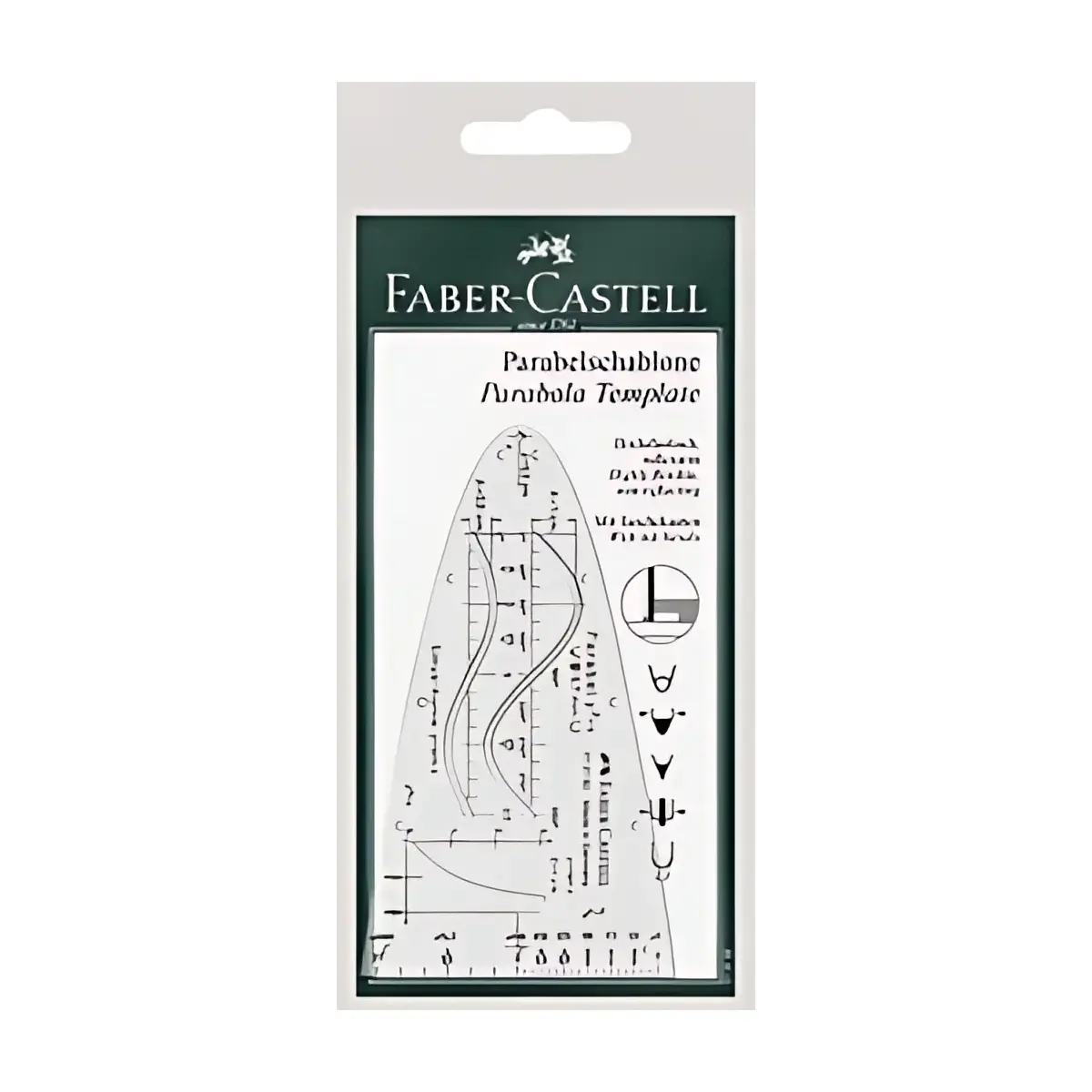 Parabool - Transparant - kunststof - Faber-Castell