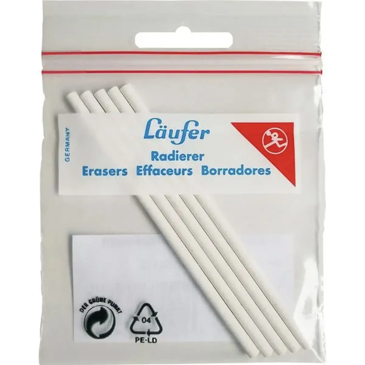 Läufer Vervanggum voor plastic gum-stift 12424