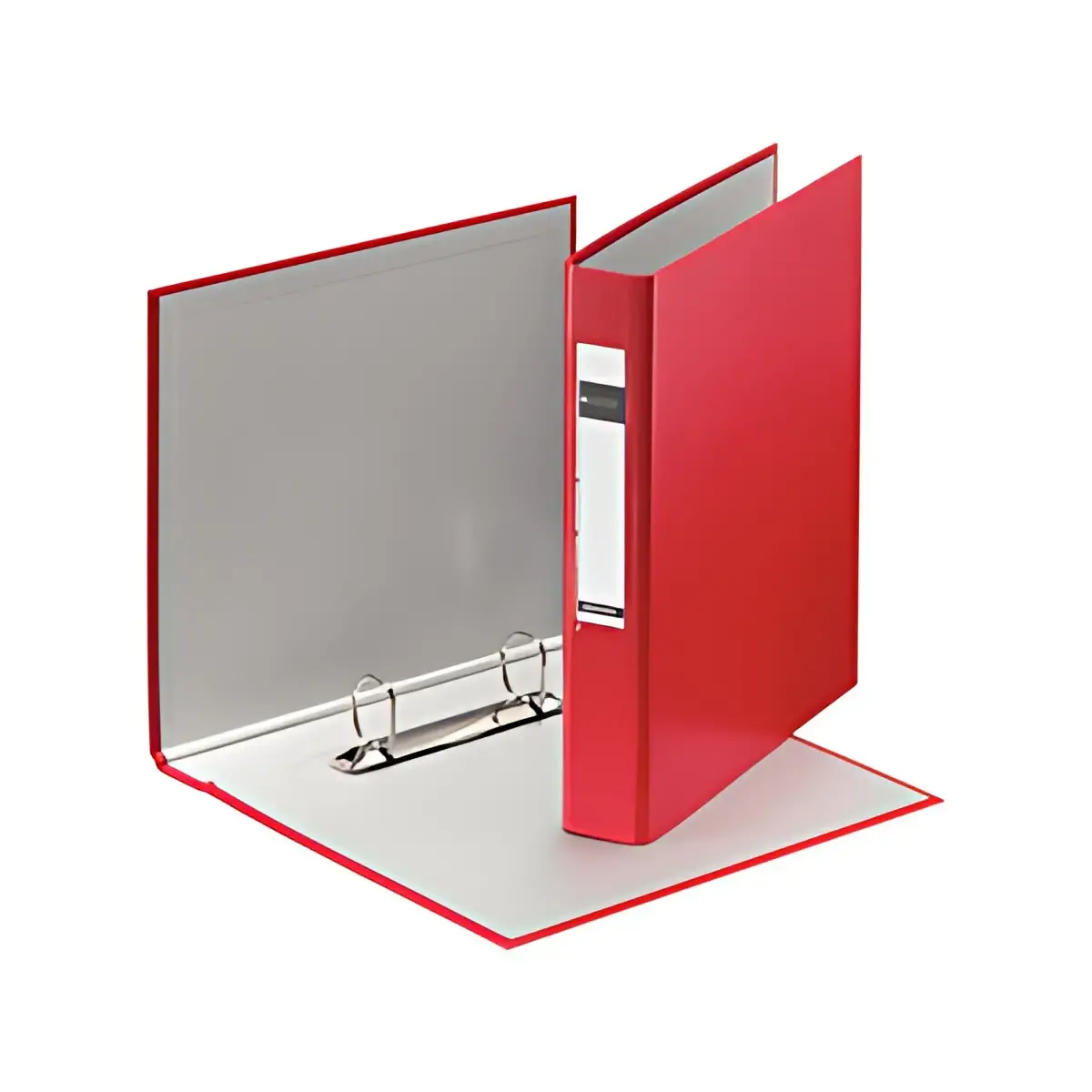 LEITZ Ringmap Standard, A5, rood, 2-ringsmechaniek