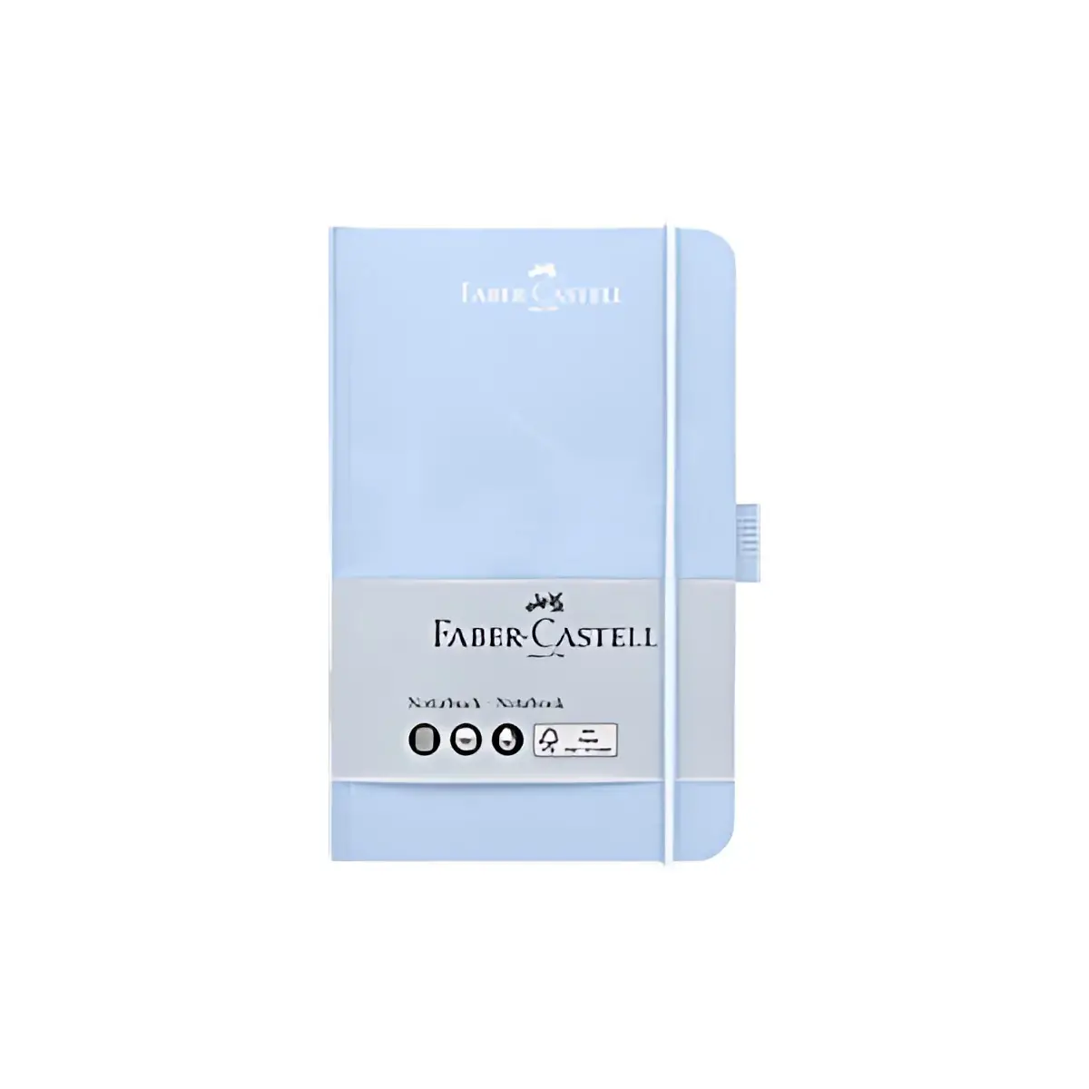 FABER-CASTELL Notitieboekje, A6, geruit, hemelsblauw 